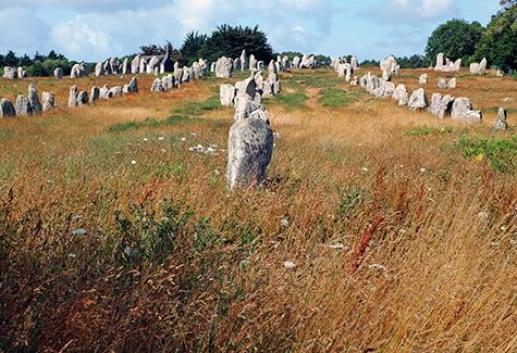 The Neolithic standing stones of Carnac