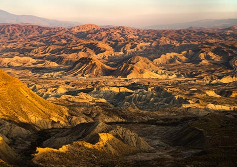 Tabernas Desert in Almería